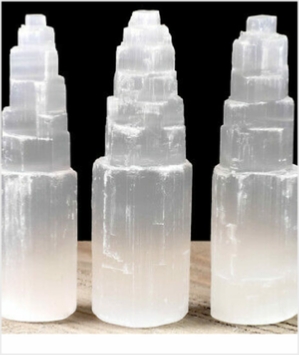 Selenite Lamp For Sale from Morocco