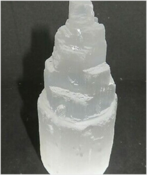 Selenite Lamp For Sale from Morocco