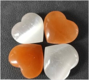 Selenite pendants